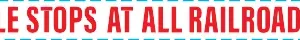 31109-RAILROAD CROSSING-3 IN. X 45 IN.