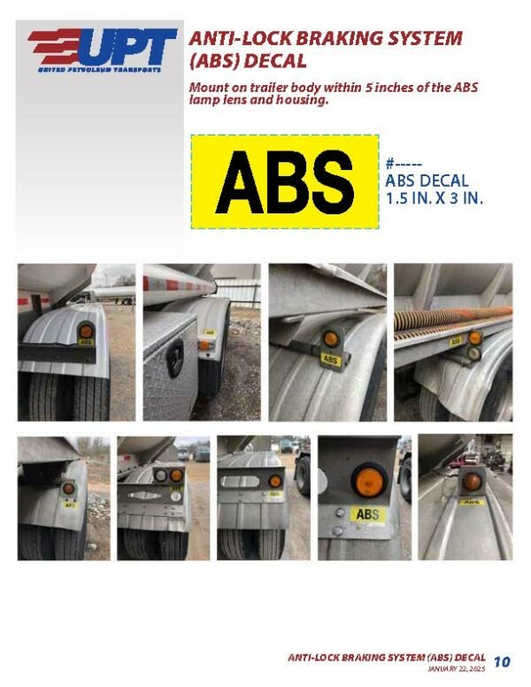 (ABS) DECAL
